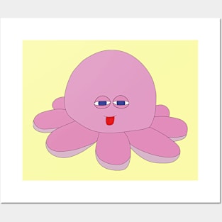 Cute Octopus Posters and Art